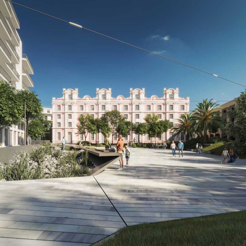 Day photo of the Kavala project